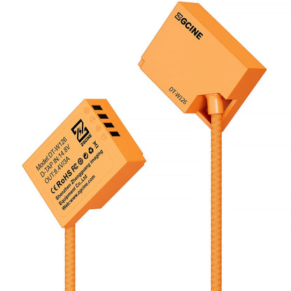 ZGCINE D-Tap W126 Dummy Battery Replacement for FUJIFILM X-H1, X-Pro3, X-T200, X-E4, X-A10, X-M1, X100VI NP-W126 Camera Batteries | Continuous Power Supply for Video Recording, Live Streaming & Production | DT-W126