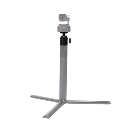 OBSBOT Mini Extendable Tripod Ball Head Aluminum Alloy with 1/4" Universal Male Screw & Bottom Female Thread Hole, 2kgs Maximum Load Capacity, 360° Swivel Rotation for PTZ Streaming Cameras and Webcams
