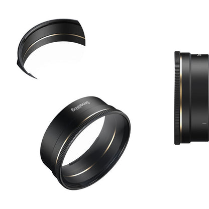 SmallRig Lens Hood w/ UV Filter & Protective Cap for Ricoh GR IV Digital Camera