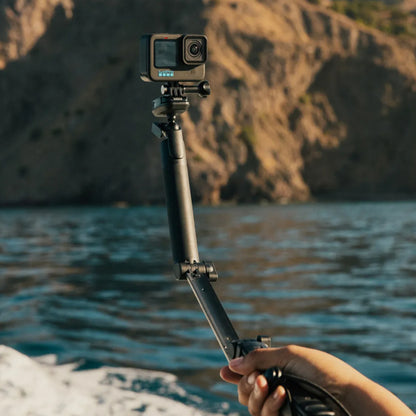 GoPro 3-Way 2.0 Action Camera Mount Extendable Arm Tripod Grip Selfie Stick for GoPro HERO13, HERO12, HERO11, HERO10, HERO 9 & Later Models | AFAEM-002