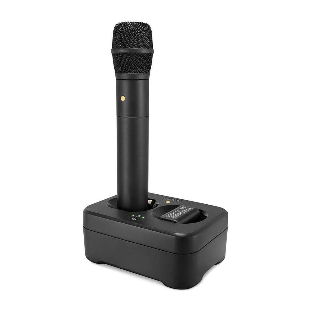 RODE RS-1 Recharge Station (2-Dock) Charging Dock for Interview PRO, TX-M2 Microphones and LB-1 Battery with Locking Power Connector - Audio Accessories