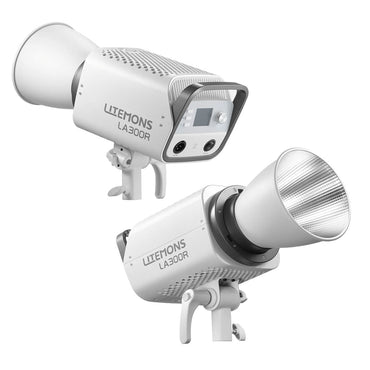 Godox Litemons LA300R RGB / LA300BI Bi-Color 330W LED Studio Monolight Bowens S Mount with Special Light Effect Presets, NFC Connection, Onboard and Wireless App Controls with Bluetooth Max 30m Range for Photography Studio Lighting