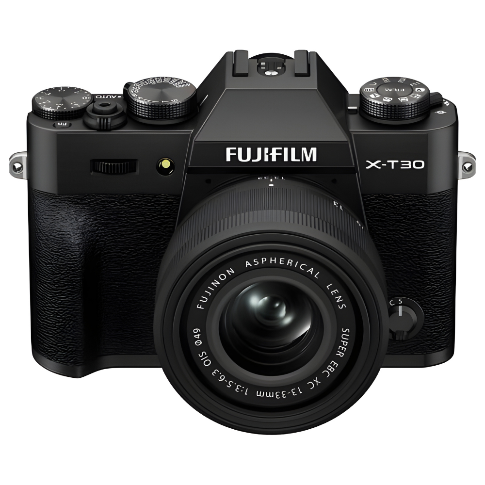 FUJIFILM X-T30 III Mirrorless Camera with XC 13-33mm f/3.5-6.3 OIS Lens - Black