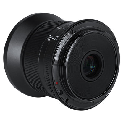 7Artisans 12mm F/2.8 Mark II APS-C Format Fujifilm X Mount Wide Angle Prime Lens MF Manual Focus Large Aperture for Mirrorless Cameras