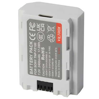 Viltrox TNP-FZ100 Camera Rechargeable Battery Replacement