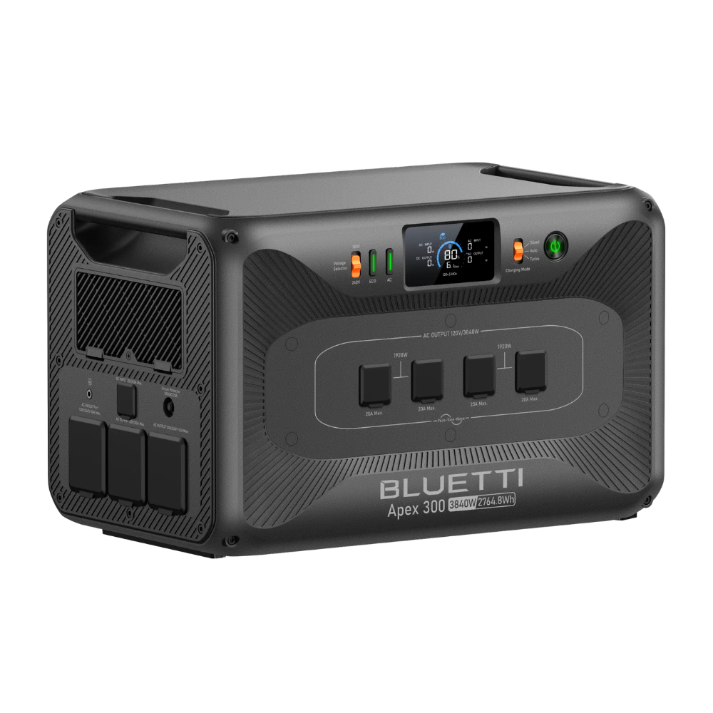 BLUETTI Apex 300 Portable Power Station 2764.8Wh 3840W Output | B300K 2,764.8Wh Expansion Battery