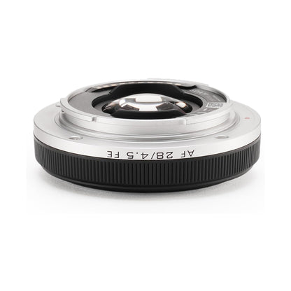 Viltrox AF 28mm f/4.5 FE VCM ASPH ED Sony E-Mount | Nikon Z | FUJIFILM XF Mount Auto Focus Prime Pancake Lens with Full Frame Optics and APS-C Format with Ultrathin Design, STM Motor for Sony, Nikon, Fujifilm Mirrorless Cameras