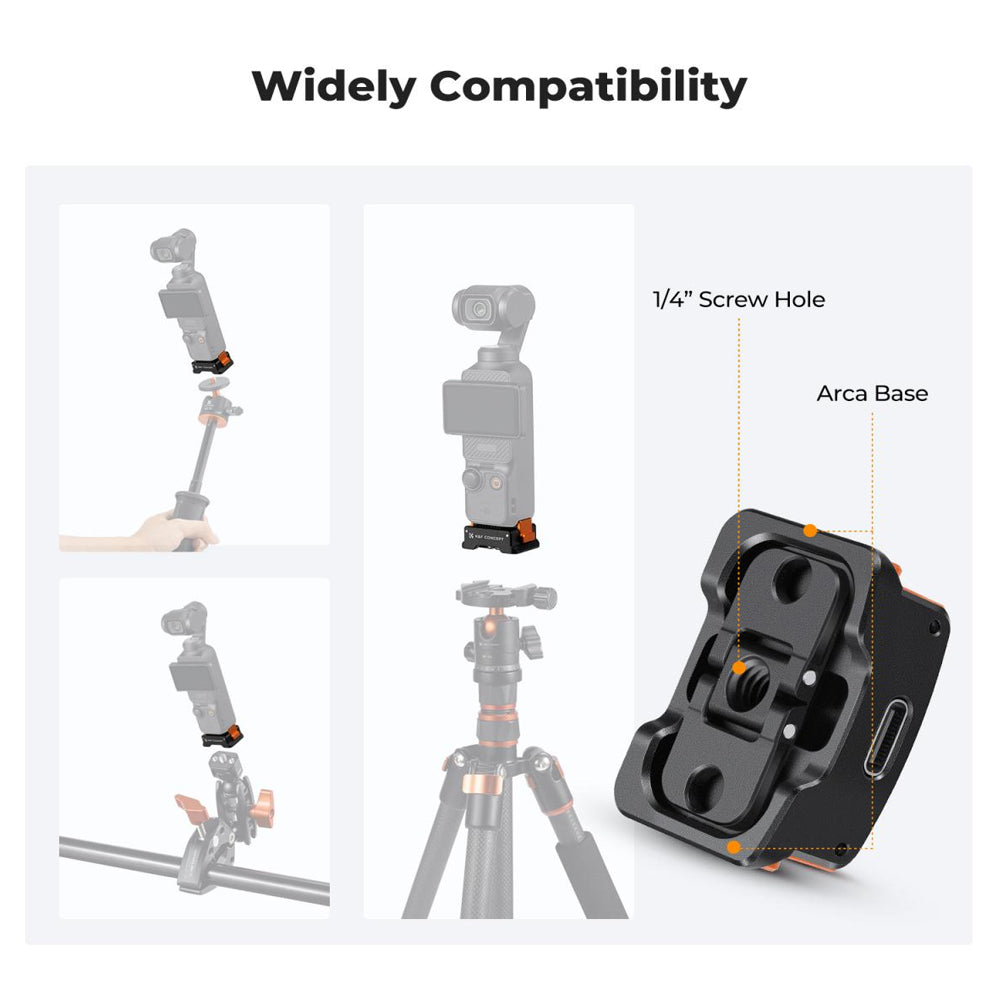 Gopro Mount Tripod Mount For Osmo Pocket For Action Camera