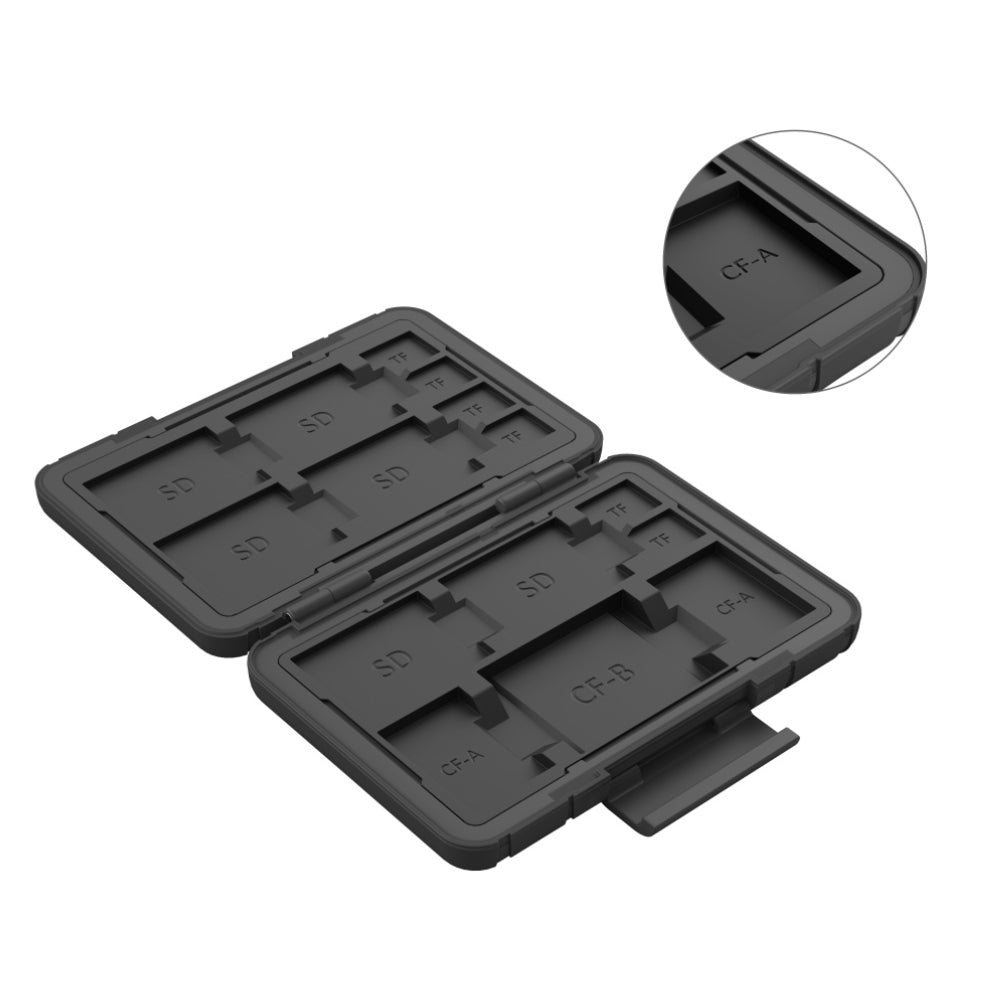 SmallRig 15-Slot Memory Card Case for SD, TF (MicroSD), CFexpress Type A, CF express Type B/XQD Cards - Storage & Organizers | 3192