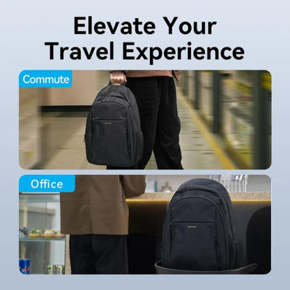 Vention 20L Water-Repellant Anti-Theft Laptop Backpack with Spacious Main Compartment, Front Multifunctiol Zippered Pocket, Front Pocket + Side Pocket | KRMB0