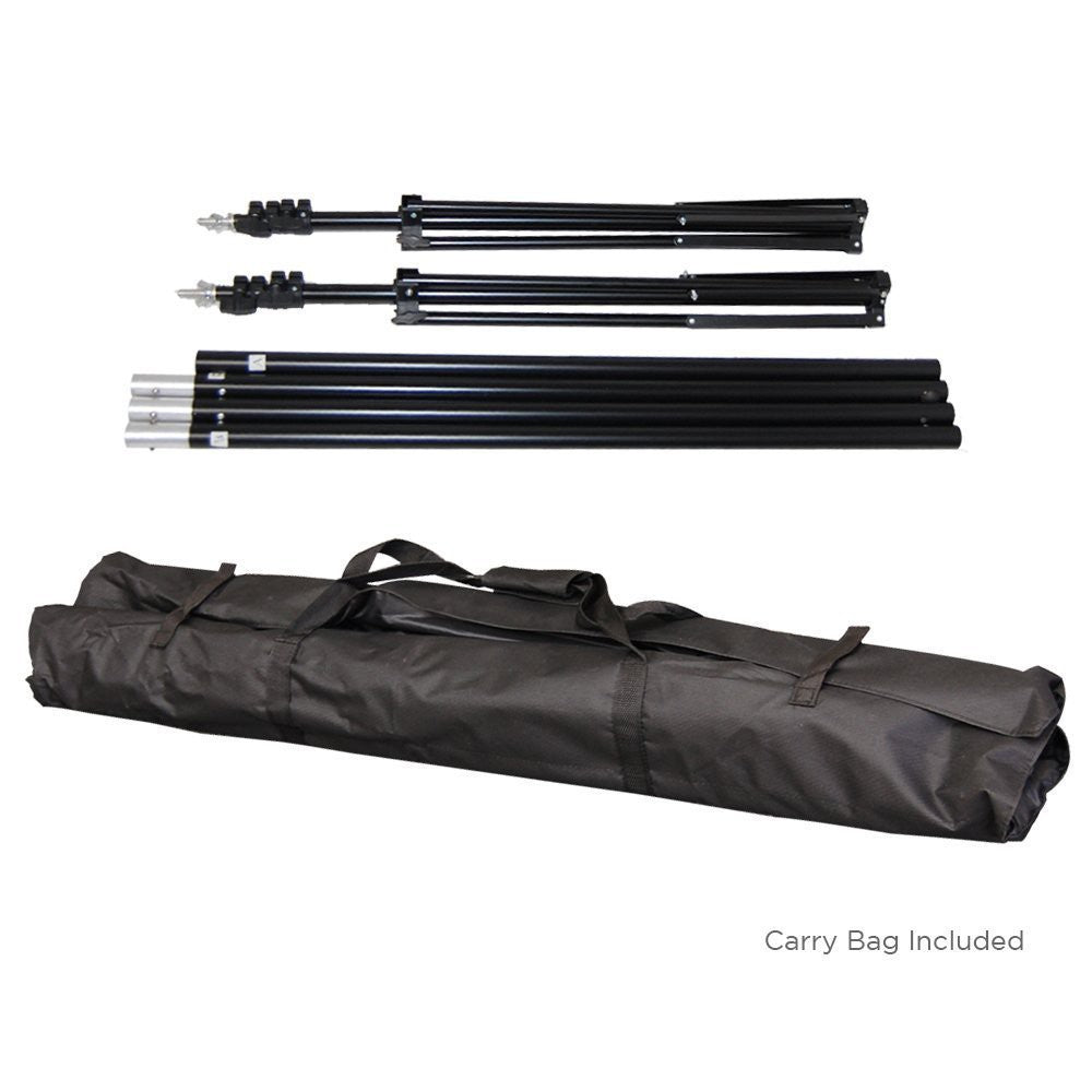 [CLEARANCE] Pxel LS-BD2.6X3 Photo Video Studio 260cm x 300cm or 8.5ft. x 10 ft Adjustable Muslin Background Backdrop Support System Stand