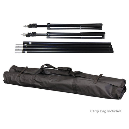 [CLEARANCE] Pxel LS-BD2.6X3 Photo Video Studio 260cm x 300cm or 8.5ft. x 10 ft Adjustable Muslin Background Backdrop Support System Stand