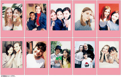 FUJIFILM Instax Mini Film 10s (10 Sheets) Single Pack | Glossy, PhotoSlide (NEW), Sprinkles (NEW), Black, Sky Blue, Confetti, Comic, Airmail, Pink Lemonade, Monochrome, Stripe, Stained Glass, Shiny Star, Rainbow, Macaron, Contact Sheet