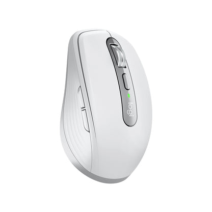[CLEARANCE] Logitech MX Anywhere 3 Wireless Mouse Type C with 2.4GHz Bluetooth Connection, 4000 DPI, Ultra-Fast Scrolling, and Up to 70 days Battery Life for Chrome OS, Linux, Mac, Windows, iPadOS - Variation - Pale Gray for Mac