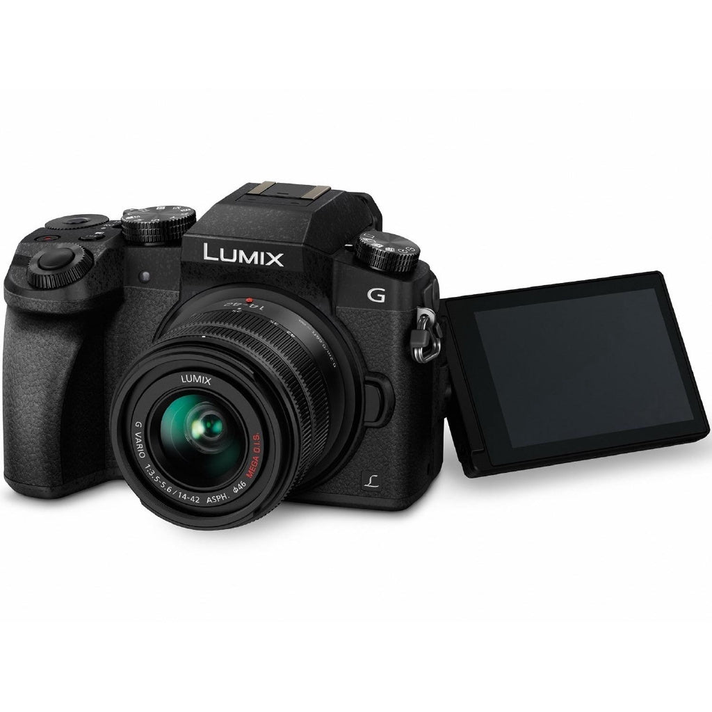 [CLEARANCE] Panasonic Lumix DMC-G7 Mirrorless Micro Four Thirds Digital Camera with 14-42mm Lens