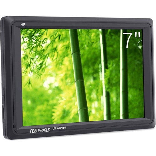 FEELWORLD FW279 7 Inch On Camera DSLR Field Monitor Full HD Focus Video Assist 1920x1200 IPS with 4K HDMI Input Output 2200nit High Brightness