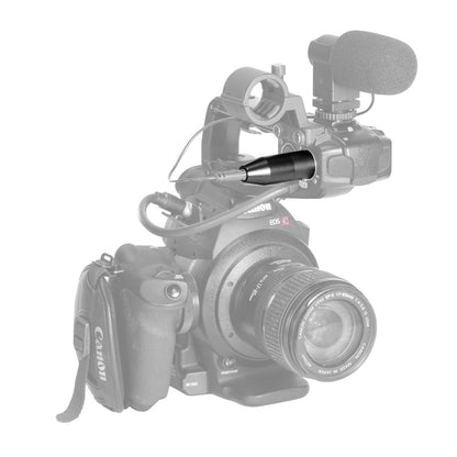 Boya 35C-XLR 3.5mm (TRS) Mini-Jack Female Microphone Adapter to 3-pin XLR Male Connector for Camcorders, Recorders, & Mixers