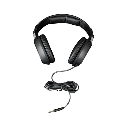 Sennheiser HD 200 Pro Professional Monitoring Headphones Closed-back Around-ear with Noise Reduction Stereo Jack Adapter for Studio Stage