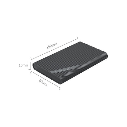 [CLEARANCE] ORICO 5Gbps 2.5 Inch HDD / SSD SATA 3.0 to USB 3.1 Gen1 Type C Hard Drive Enclosure Case with 4TB Maximum Disk Storage Capacity for Windows MacOS Linux Computer PC Laptop MacBook iMac - USB-C to USB-C | 2521C3