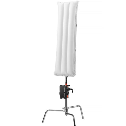 Godox Air Inflatable Softbox Set Kit Bundle for KNOWLED RGB Flexible Video Light Mat, Hook-and-Loop Attachment Accessory & Bendable Grid Cover