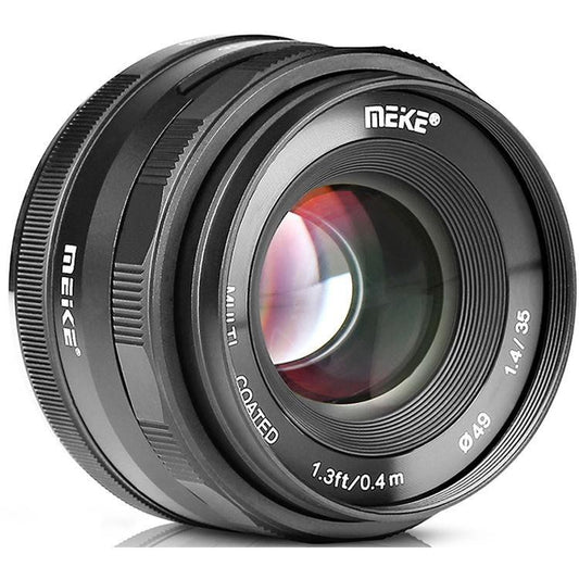 Meike 35mm f/1.4 Large Aperture Manual Focus Lens for EF-M Mount Canon