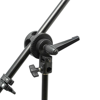 Pxel LS-RH175 Extendable 65cm to 175cm Studio Reflector Holder Arm with Swivel Grip Head Clamp