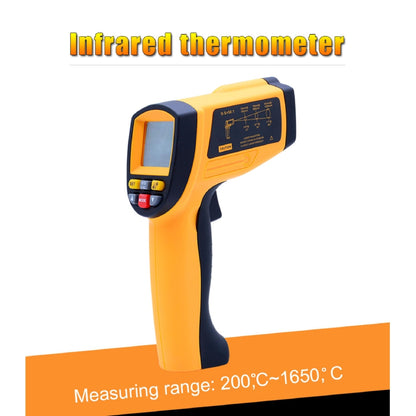 [CLEARANCE] Benetech GM1650 Non Contact Thermometer Laser Temperature Gun Infrared Thermometer 200° to 1650° Celcius