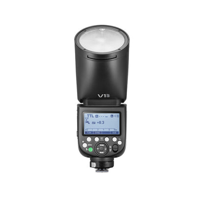 Godox V1 S V1Pro S Flash Speedlight TTL for Sony Camera with 76Ws Power Output, 2.4G Wireless Radio System, Built-In Modeling Lamp, Rechargeable Li-Ion Battery, Tilting & Rotating Round Head with Magnetic Modifier Mount for Photography