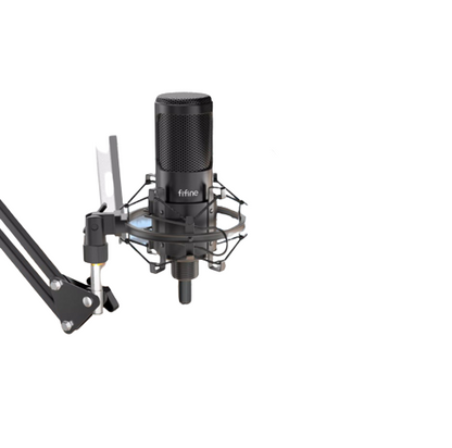 [CLEARANCE] Fifine F1 5V Professiol Studio Microphone for Vlogging, Music Recording and Livestreaming