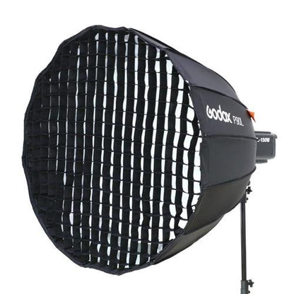 Godox P90G Portable 90cm Honeycomb Grid for 16 Rods Deep Parabolic Umbrella Softbox Reflector Bowens Mount For Studio Photo Flash