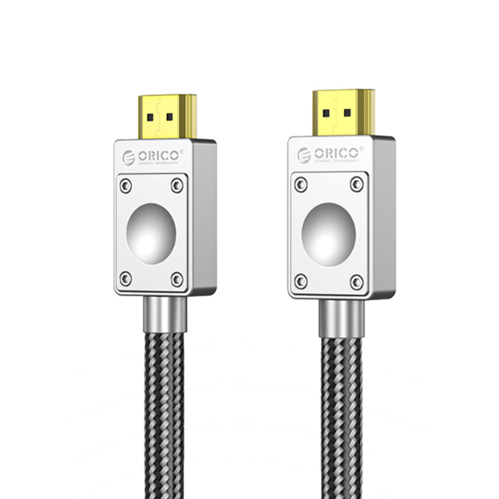 [CLEARANCE] ORICO 5 Meters H8AY Series 8K UHD HDMI 2.1 Braided Video Cable with 48Gbps High Bandwidth Rate, Backward Compatible for Monitors, TV, Desktop PC Computer Laptop