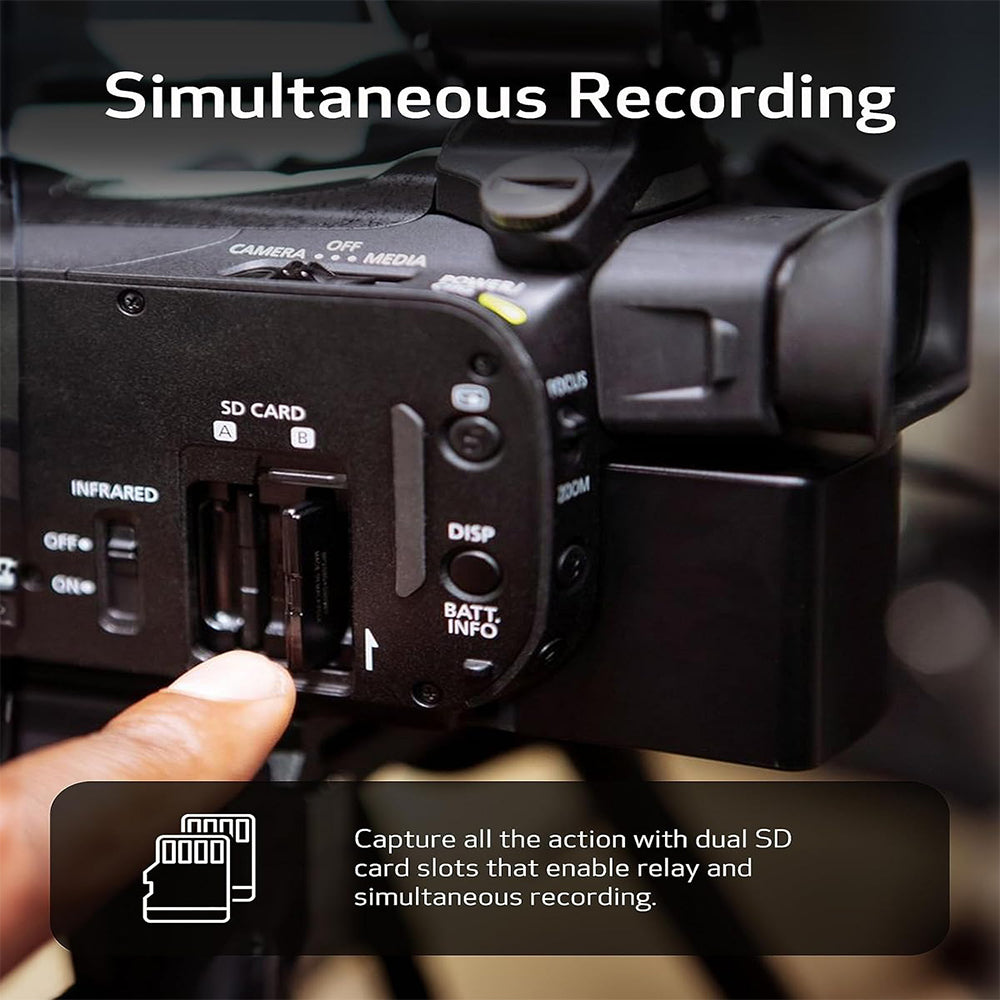 Canon XA60 Professiol Compact 4K UHD Camcorder with 20x Optical Zoom Lens Video Camera - 1/2.3" CMOS Sensor, DIGIC DV6, XLR Audio Termils, 5-Axis Stabilization, Hybrid Auto Focus, and UVC for Live Streaming, Recording, Broadcast