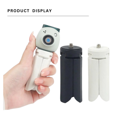 Pikxi Mini Tripod Grip for Fujifilm Instax Pal Tiny Digital Camera - Black & White