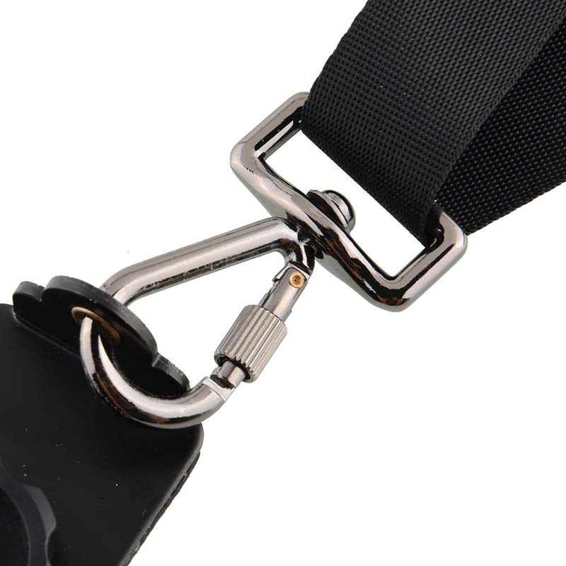 Pxel AA-CS2 Black Double Quick Rapid Camera Shoulder Neck Strap Belt Sling for Canon Nikon Sony Pentax Olympus Panasonic DSLR