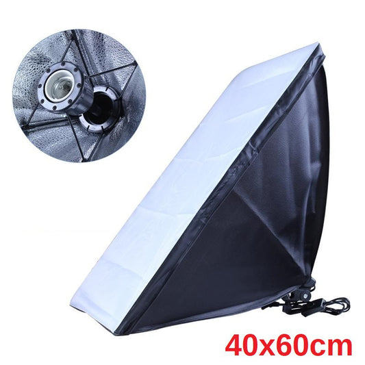 [CLEARANCE] Pxel SB-1B-40X60 Single E27 Base Socket Light Lamp Bulb Holder Adapter for Photo Video Studio Softbox 40x60cm