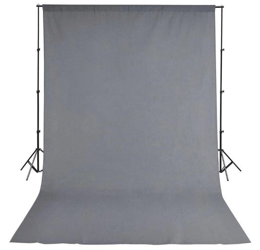 Pxel AA-ML3040GRY 300x400 cm Seamless Muslin Background Cloth Backdrop Gray 10x13 Feet