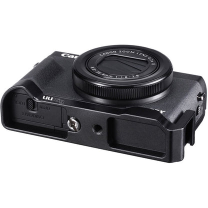 UURig by Ulanzi R016 Microphone L-Plate for Canon G7X Mark III Comfortable Aluminum L-Bracket with Cold Shoe for Microphone LED Light