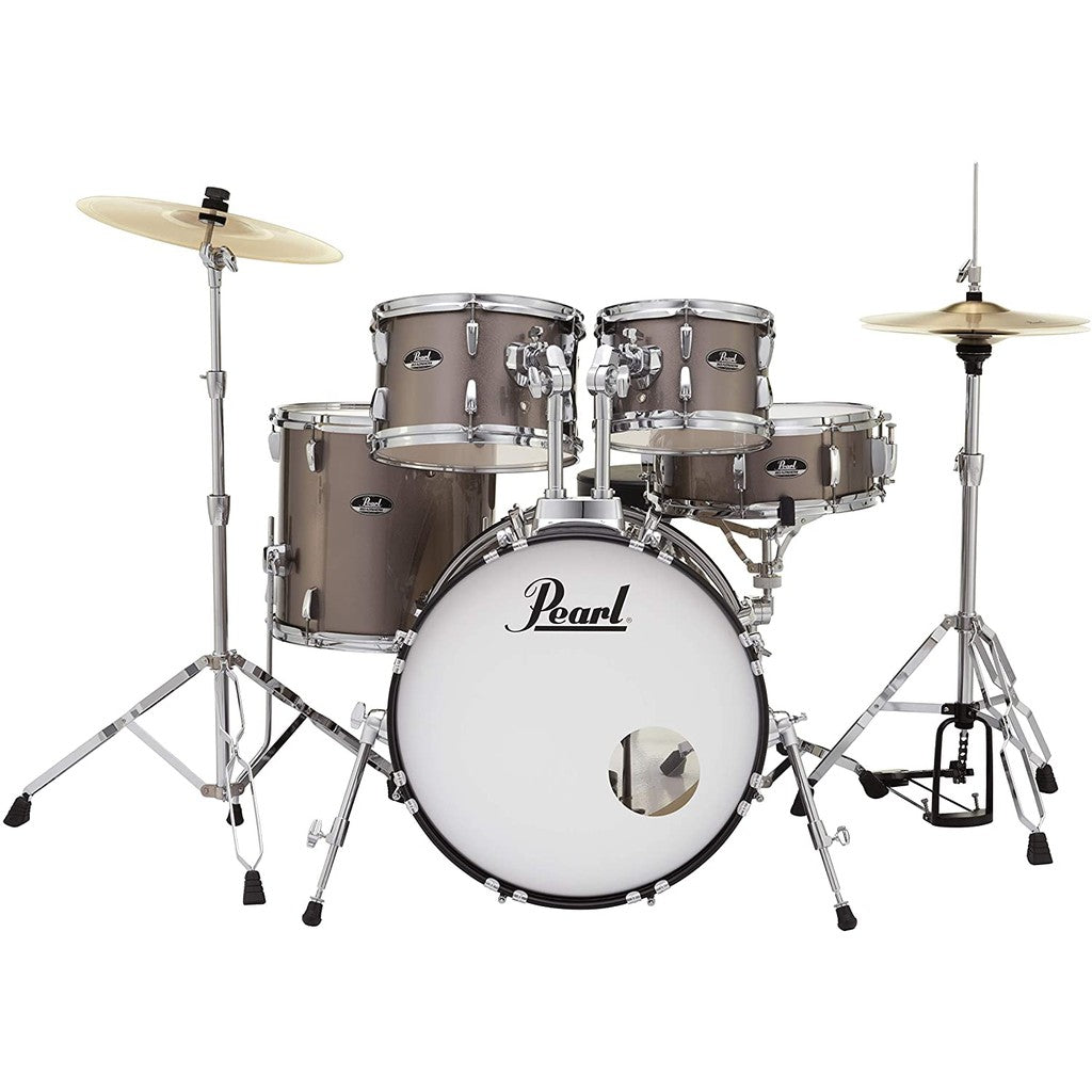 Pearl RS525SCC Roadshow 5-Piece Complete Drum Set with Cymbals