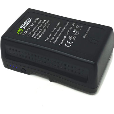 Wasabi Power V-Mount Battery BP-190WS BP190WS (14.4V, 13200mAh, 195Wh) for Digital Cinema Cameras and Other Camcorders