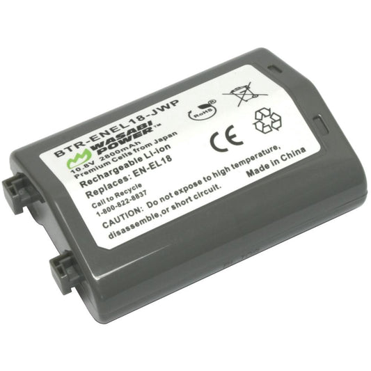 [CLEARANCE] Wasabi Power Battery for Nikon EN-EL18 and Nikon D4, D4S, D5 ENEL18 EL18