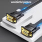 Vention 1080p Flat VGA Gold Plated (3+6) Male to Male 1-Meter Gold Plated (DAI) HD Video Connector for TV,PC, Projector, Monitor