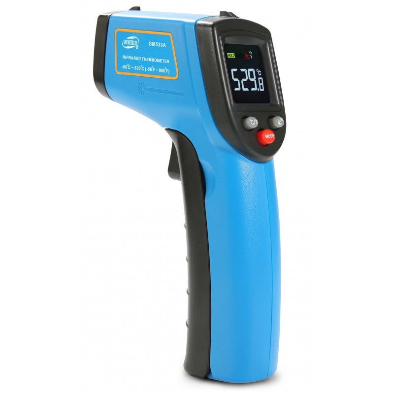 Benetech GM533A -50° to 530° Celcius Infrared Thermometer Gun with Colored Screen Display and Auto Calibation