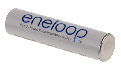 Panasonic Eneloop BK 3MCCE 2BT AA Rechargeable Battery Pack of 2 (White) x6