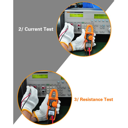 PeakMeter PM2018S Portable Smart AC Digital Clamp Meter Multimeter AC Current Voltage Resistance Continuity Tester