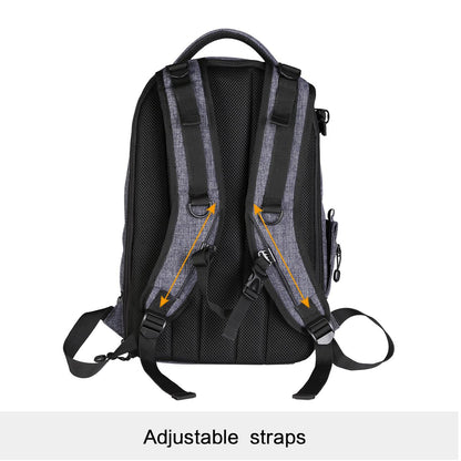 K&F Concept Large DSLR Camera Backpack Fit for Nikon Canon Camera & Laptop, Tripod for Travel Outdoors