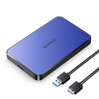 [CLEARANCE] ORICO 2.5" USB 3.0 SATA III HDD / SSD Enclosure with Max 5Gbps Transfer Rate, UASP and TRIM Function, Max 6TB Supported Capacity and Auto Sleep Mode for PC Laptop Router TV Gaming Consoles | 2588U3-V1 - Black