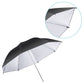 Pxel UM-BS84 33" 84cm Black and Silver Reflective Lighting Umbrella