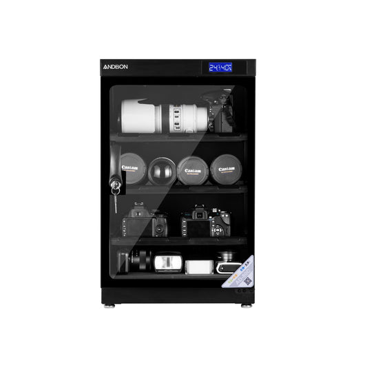 [CLEARANCE] Andbon AD-80C Dry Cabinet Box 80L Liters Digital Display with Manual Humidity Controller AD80C
