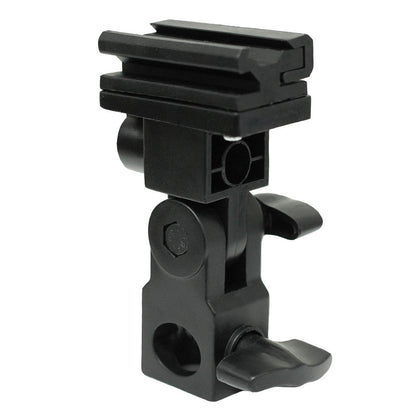 Pxel AA-LS3 B Type Flash Bracket Umbrella Holder Swivel Light Stand Adapter Cold Shoe Speedlight