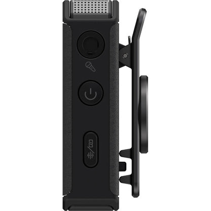 Hollyland LARK MAX Wireless Lavalier Microphone System Transmitter Receiver 2.4GHz with 820ft (250m) Range, Built-in Omni Mics, ENC Noise Cancellation, 8GB Memory, 22-Hour Battery Life for Camera, iPhone, iPad, Android, Computer